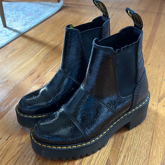 Dr. Martens Rosalie Patent Heeled Chelsea Boots - Picture 6 of 8